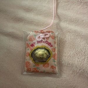 24K Gold Foil Melody Omamari- Pink- NEW